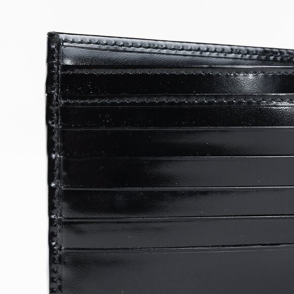 Gucci Vintage Y2K Black Monogram Compact Leather Wallet - Picture 9 of 10